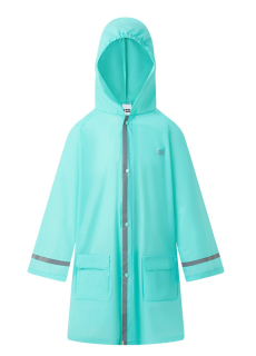 Dětská pláštěnka Wolf & Wolfie Y2613A vel. 122/128-146/152 mentolová