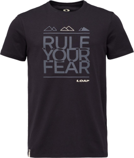 Pánské tričko Loap ALHAN vel. S-XXXL černé