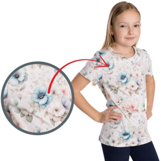 Dívčí tričko Betty mode vel. 128-170 květy