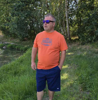 Pánské kraťasy Wolf & Wolfie T2635 imitace rifloviny vel. M-XXXL modré