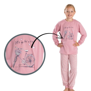 Dívčí pyžamo Betty Mode vel. 140,146 kolo lila
