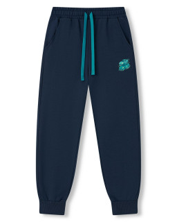 Sportovní chlapecké tepláky Wolf & Wolfie T2676 tmavě modré
