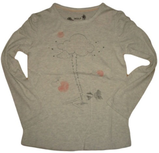 Triko Wolf S2444 vel. 116,122 šedý melír