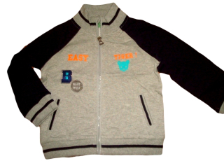 Chlapecká mikina Wolf M2541 vel. 74 šedá