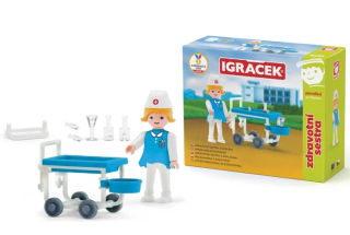 Igráček Zdravotní sestřička s doplňky