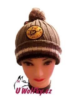 Chlapecká zimní čepice Wolf 43-51 cm khaki