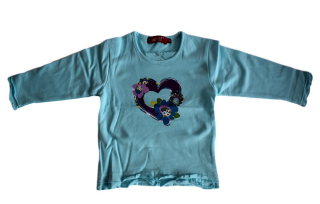 Dívčí triko Wolf S2822B vel. 68/74 světle modré