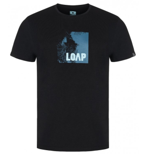 Pánské tričko Loap Alien vel. S-XXL černé