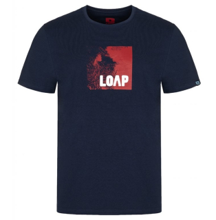 Pánské tričko Loap Alien vel. S-XXL tmavě modré