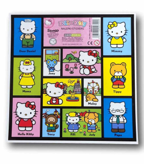 Samolepky Hello Kitty přátelé