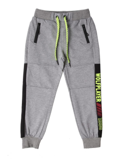 Sportovní chlapecké tepláky Wolf T2177 vel. 98 šedé