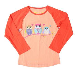 Dívčí triko Wolf S2141A vel. 98-116 oranžové