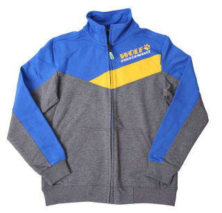 Chlapecká mikina Wolf M2154 vel. 134-164  šedá