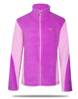 Dívčí fleecová mikina Wolf B2145 vel. 158 fialová