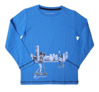 Chlapecké triko Wolf  S2132C vel. 116-140 modré