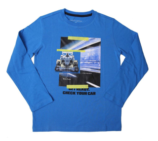 Chlapecké triko Wolf S2133C vel. 140,146 modré