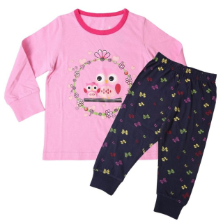 Dívčí pyžamo Wolf S2151E vel. 86-104 růžové