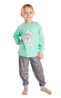Dívčí pyžamo Betty Mode vel. 122 pejsek