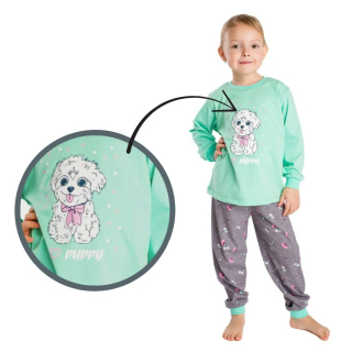 Dívčí pyžamo Betty Mode vel. 122 pejsek