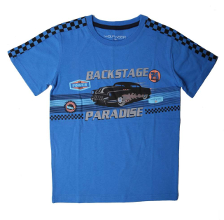 Chlapecké tričko Wolf S2202A vel. 116,122 modré