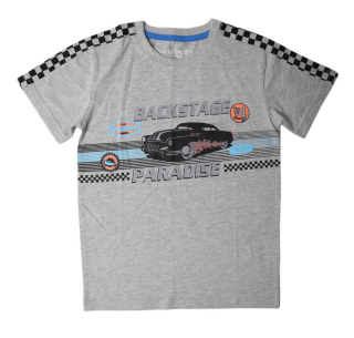 Chlapecké tričko Wolf S2202A vel. 116,140,146 šedé