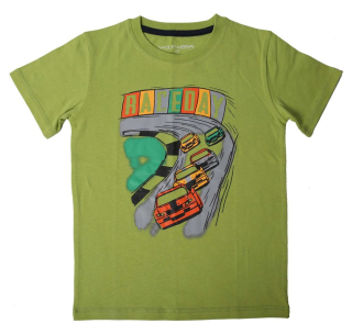 Chlapecké tričko Wolf S2202B vel. 116,122,146 zelené