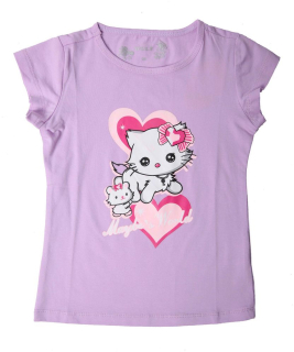 Dívčí tričko Wolf S2210A vel. 98,110 fialové