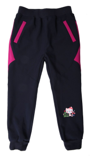 Dívčí softshellové kalhoty Wolf B2281 (jarní bez fleecu) vel. 92-104 tmavě modré