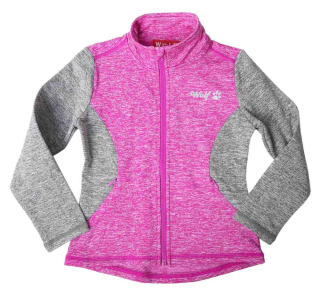 Dívčí mikina Wolf M2241 vel. 116 fialová