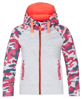 Dívčí mikina Loap Donyatela vel. 116-164 šedá