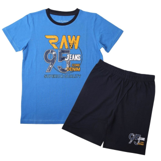 Chlapecké letní pyžamo Wolf S2262A vel. 140,146 modré