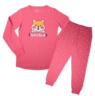 Dívčí pyžamo Wolf S2253 vel. 158 světle červené