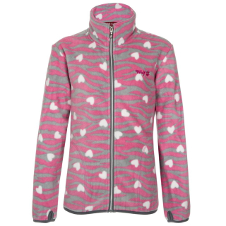 Dívčí fleecová mikina Wolf B2245 vel. 152-164 růžová