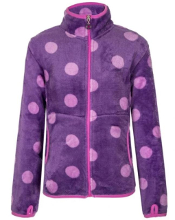 Dívčí huňatá mikina Wolf B2243 vel. 146-164 fialová