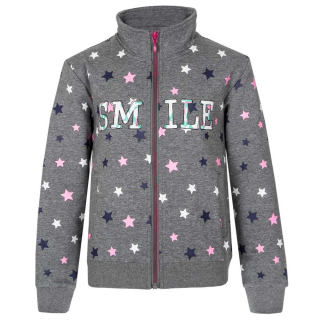 Dívčí mikina Wolf M2255 vel. 98,104 šedá