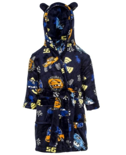 Chlapecký župan Wolf Z2293 vel. 98/104 tmavě modrý s auty