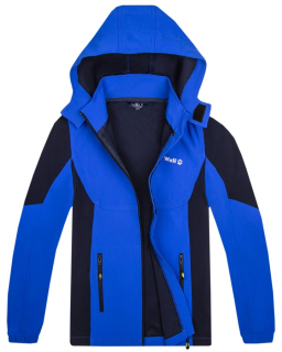 Chlapecká softshellová bunda Wolf B2364 vel. 128/134-164/170 modrá