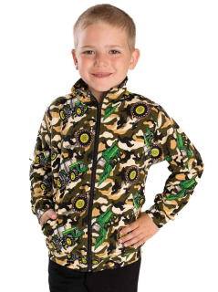 Chlapecká mikina Betty mode vel. 92,98,128 zelená traktory