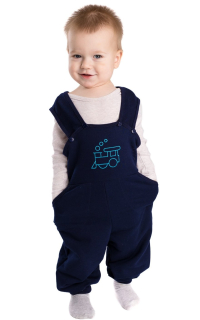 Chlapecké laclové tepláky Betty mode vel. 80-98 tmavě modré