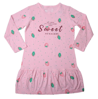 Dívčí noční košile Wolf S2381 vel. 110,116 růžová