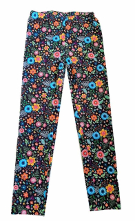 Dívčí legíny Betty mode vel. 98-116 kytky