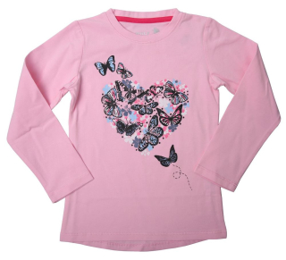 Dívčí triko Wolf S2341A vel. 98,104,116 růžové