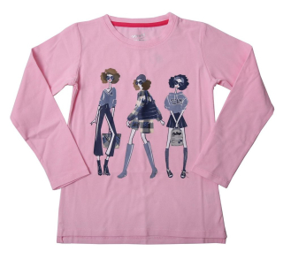 Dívčí triko Wolf S2342 vel. 116 růžové