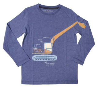 Chlapecké triko Wolf S2332 vel. 116-134 tmavě modré