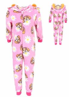 Dívčí overal Paw Patrol vel. 98/104-110/116 světle růžový