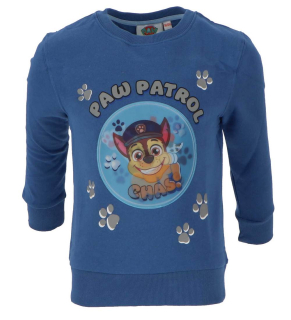 Chlapecká mikina Paw patrol s měnicím obrázkem vel. 98/104-122/128 modrá