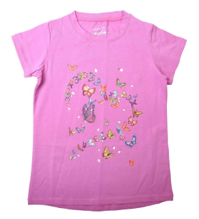 Dívčí tričko Wolf S2411A vel. 116 lila