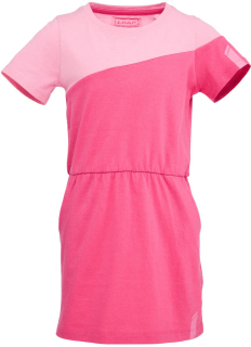 Dívčí šaty Loap Besmora vel. 110/116-158/164 růžové