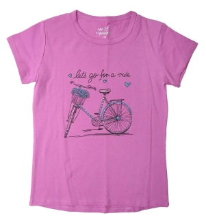 Dívčí tričko Wolf S2412A vel. 152,158 lila