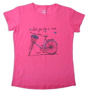 Dívčí tričko Wolf S2412A vel. 140,158,164 růžové